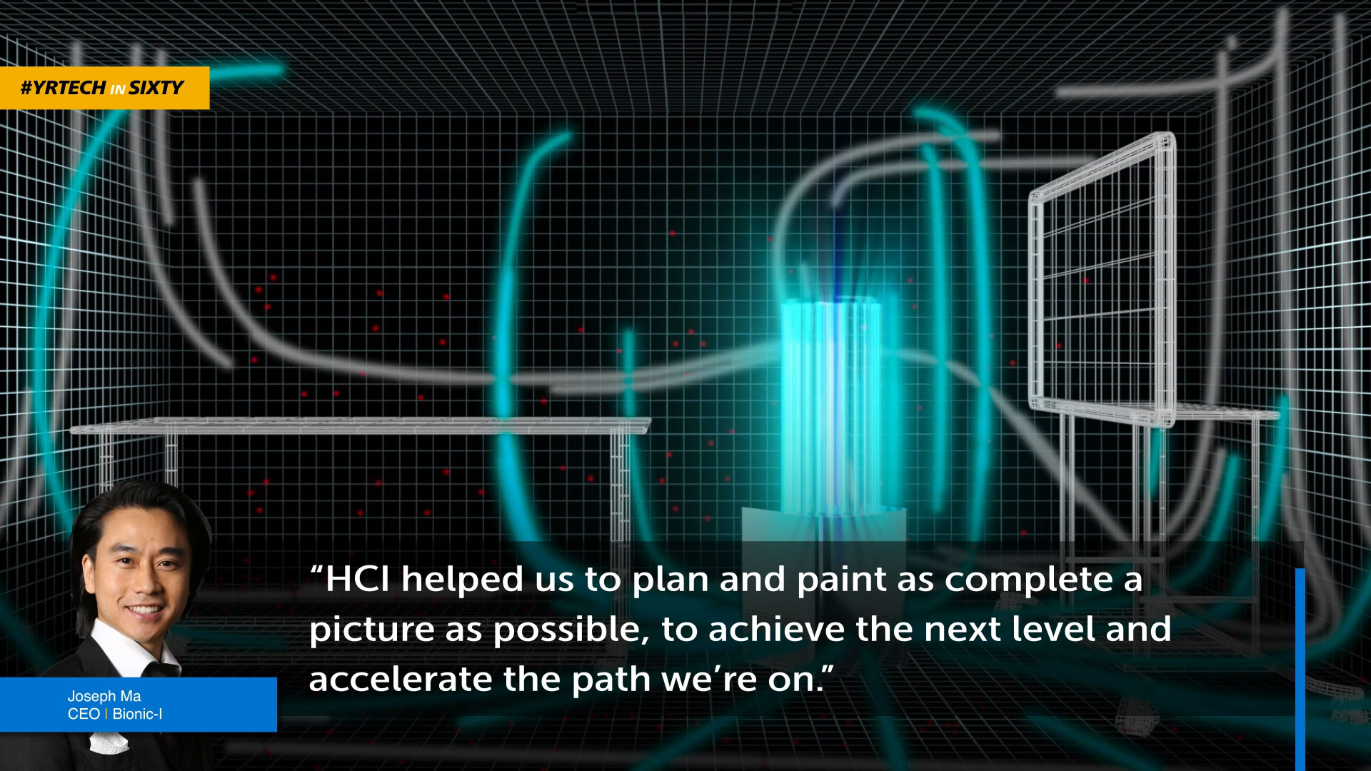 Bionic-I CEO quote and rendering of a product