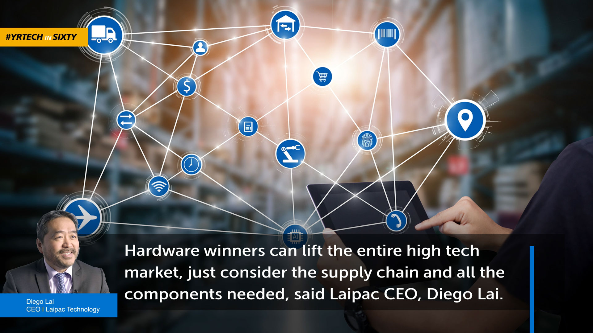 Laipac CEO, Diego Lai