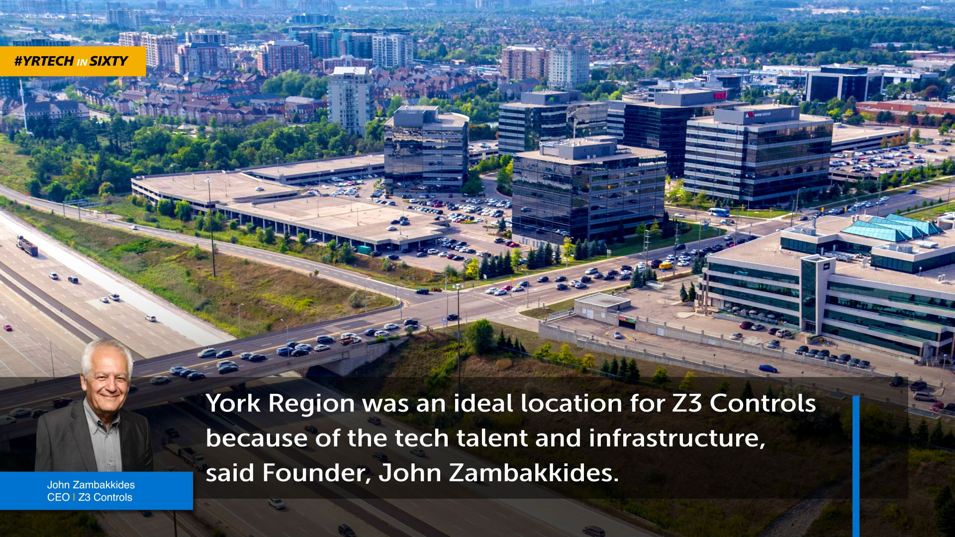 Aerial Shot of Markham