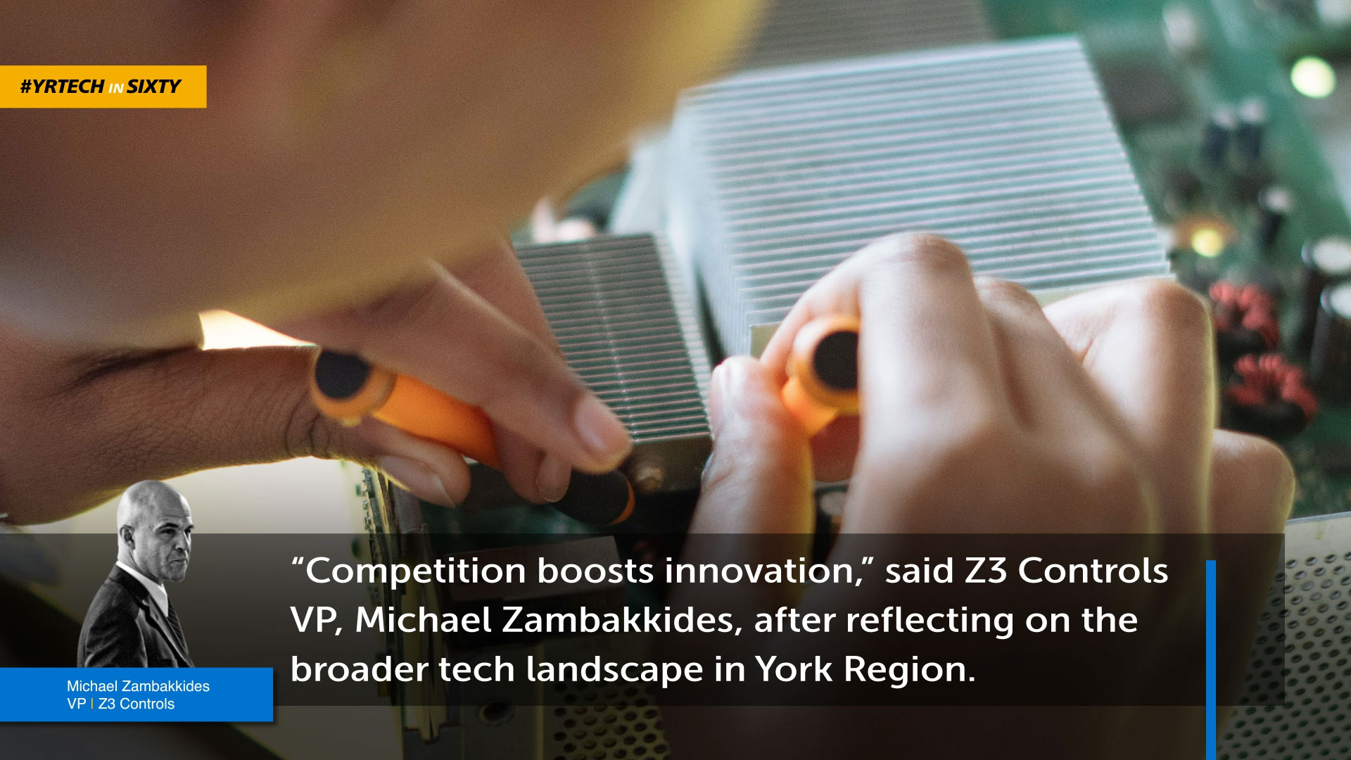 Z3 VP Michael Zambakiddes