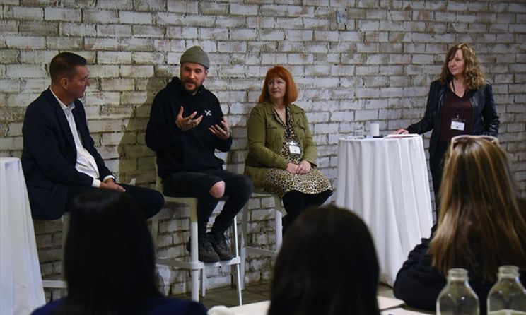 Mayor Taylor, Peter Mckinnon, and Beth Stevenson.