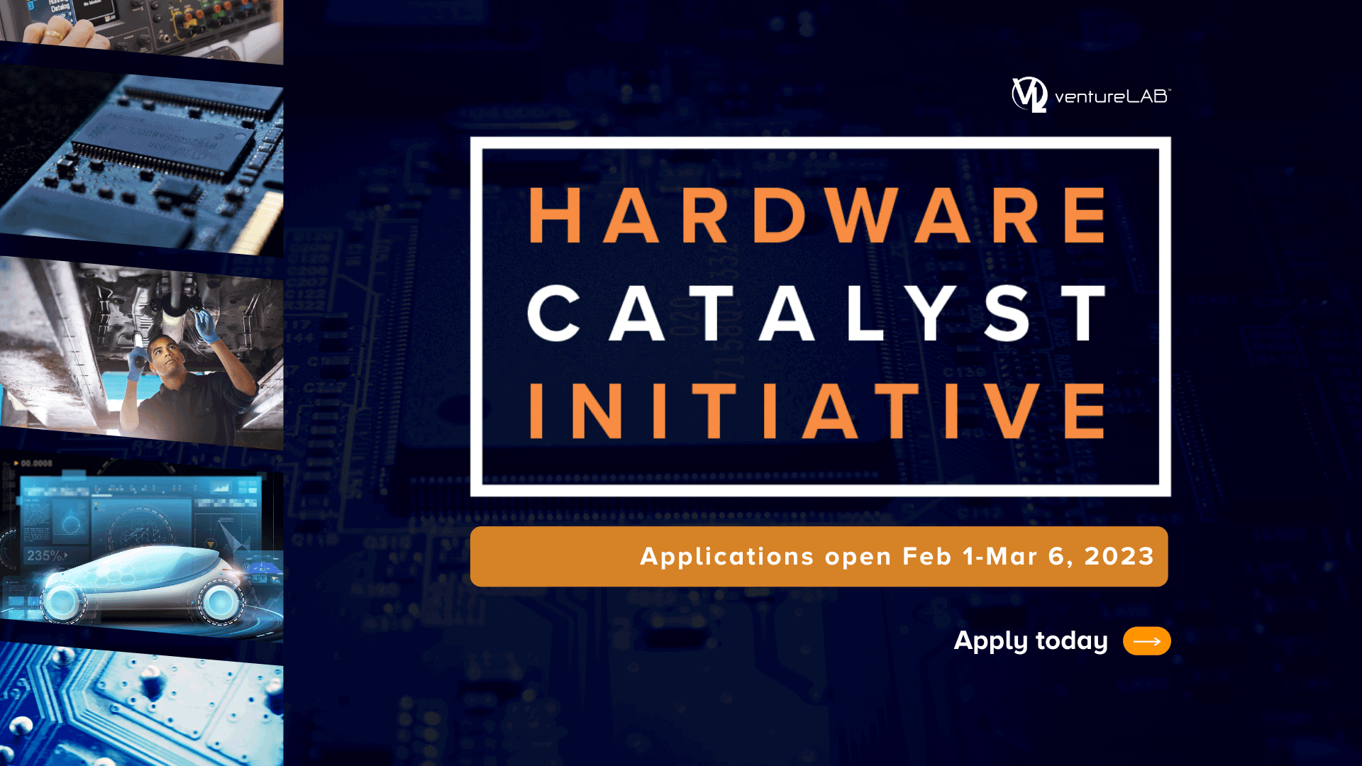 ventureLAB Hardware Catalyst Initiative