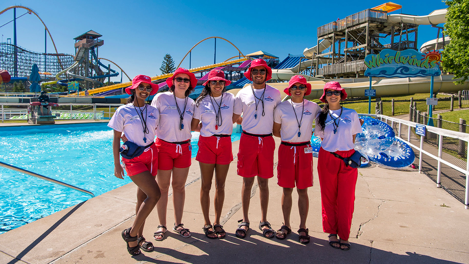 Lifeguards at Canada's Wonderland