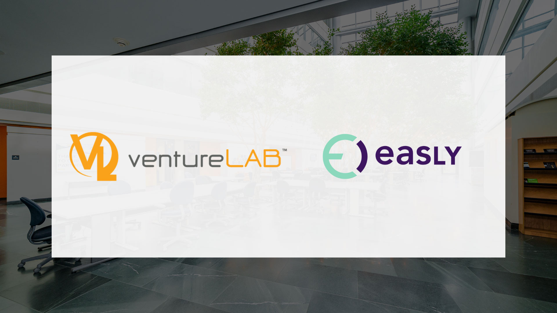 ventureLAB and Easly logos