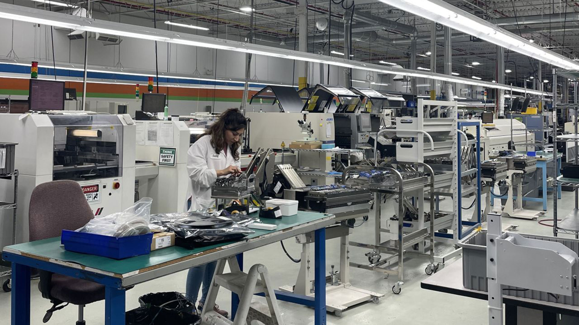 MIS Electronics production floor