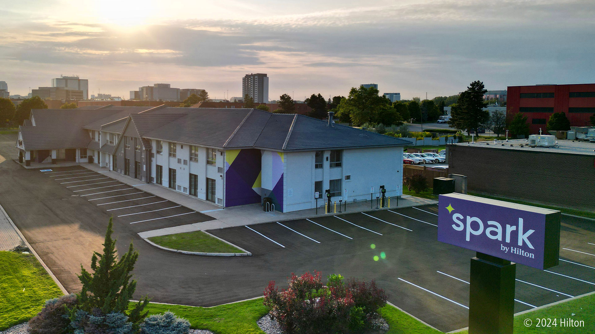 Spark by Hilton. © 2024 Hilton