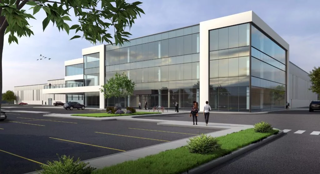 Rendering of new LGQ facility in Vaughan