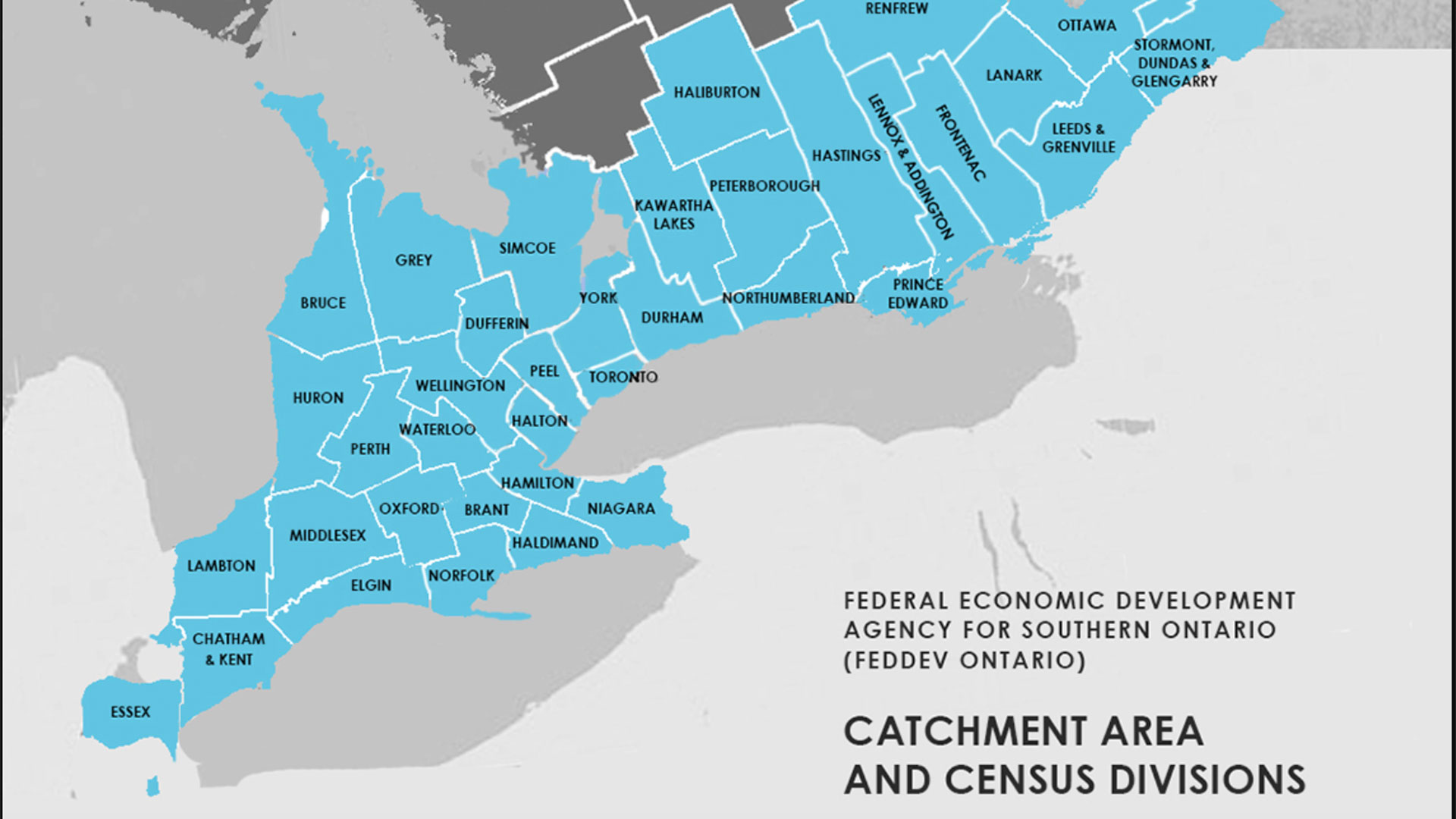 Fed Dev Service Area Map