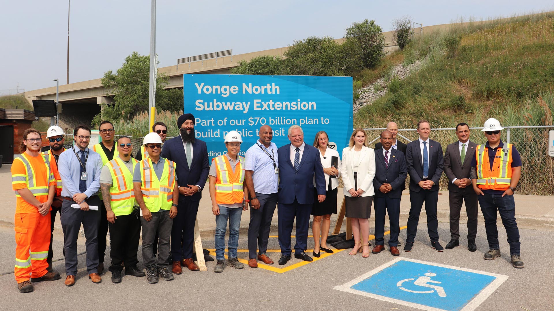 Yonge North Subway Sign